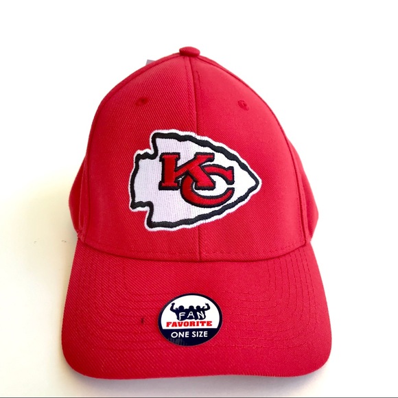 Kansas City Chiefs Adjustable Youth Khaki Baseball Hat NWT